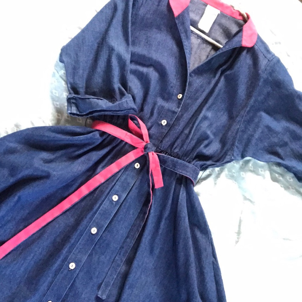 Denim dress
